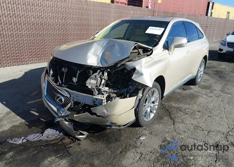 2012 Lexus Rx 450H from USA, damaged, VIN JTJZB1BA1C2407408